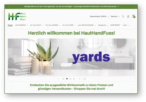 Webshop www.mybodycare24.de bei MyBodyCare Langwedel