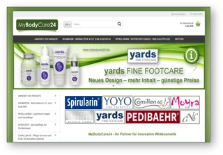 Webshop www.mybodycare24.de bei MyBodyCare Langwedel