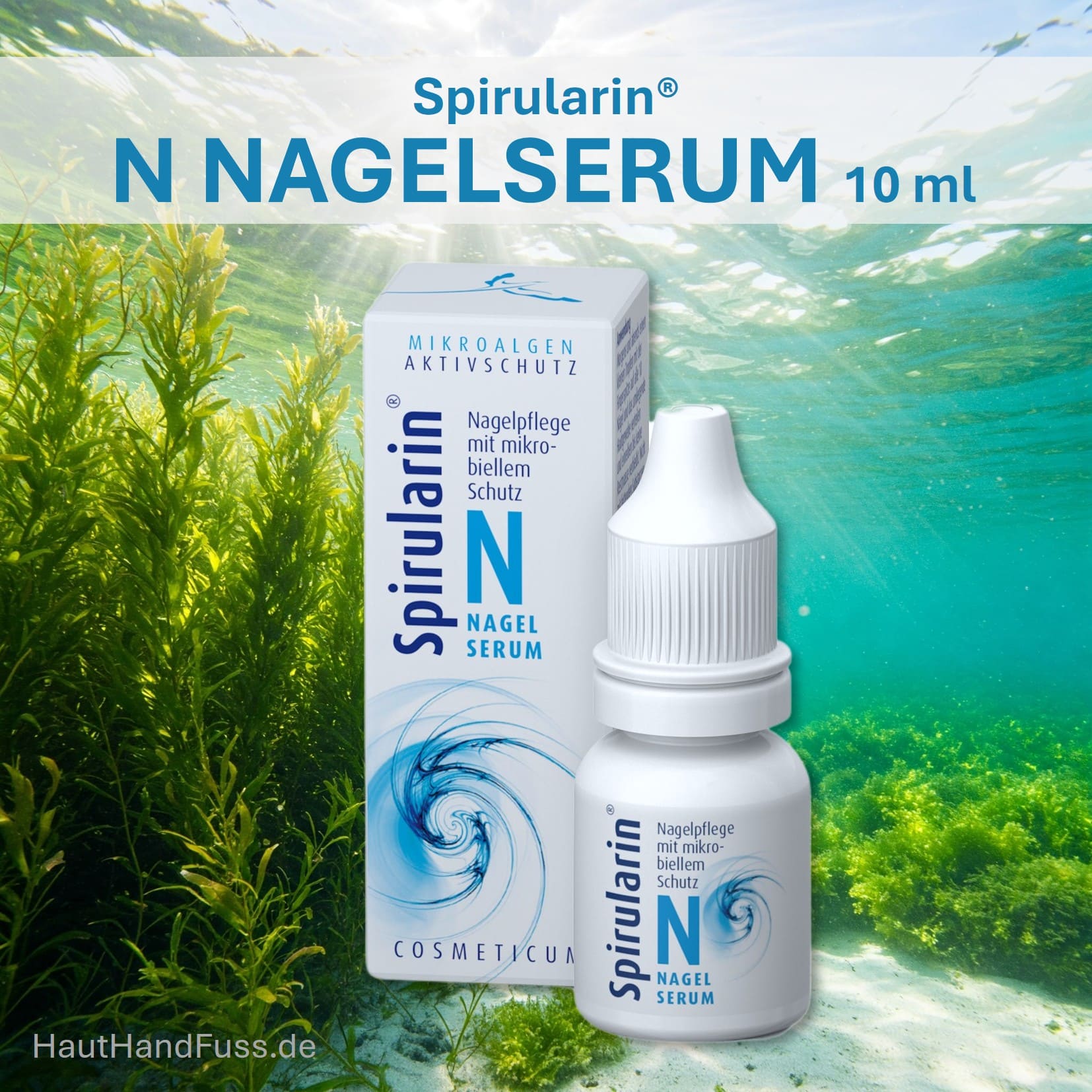 Spirularin N Nagelserum 10ml – erhältlich im Webshop HautHandFuss